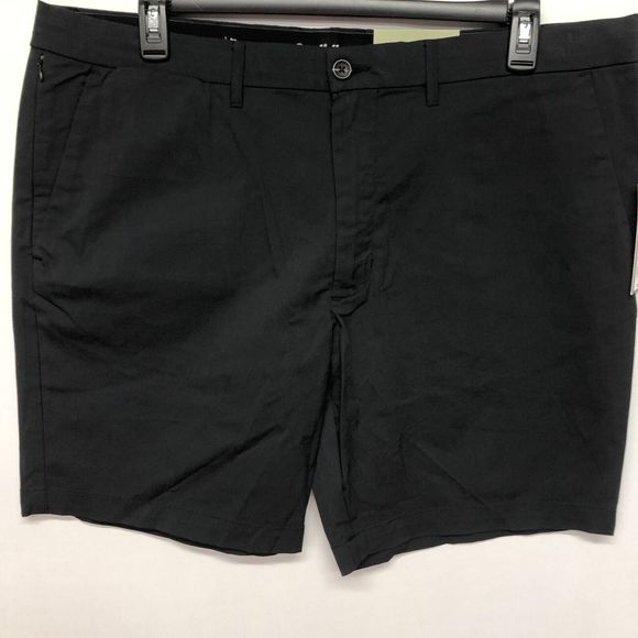 NWT Goodfellow & Co. Men Chino Tech Shorts Size 42 Black B222 -17 - Picture 13 of 16